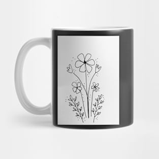 Dainty Floral Mug